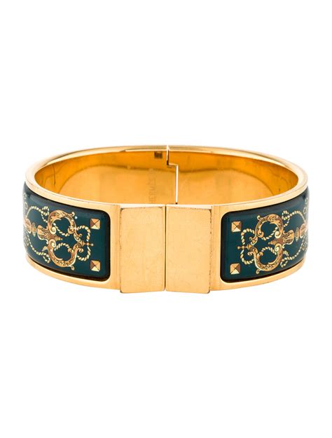 hermes enamel bracelet fake or real|hermes vintage enamel bracelet.